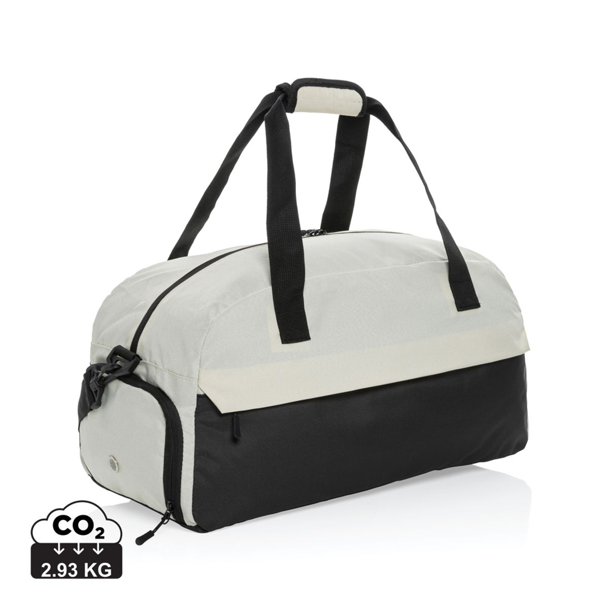 Kazu Aware&trade; Rpet Basic Weekend Duffel, Off-white