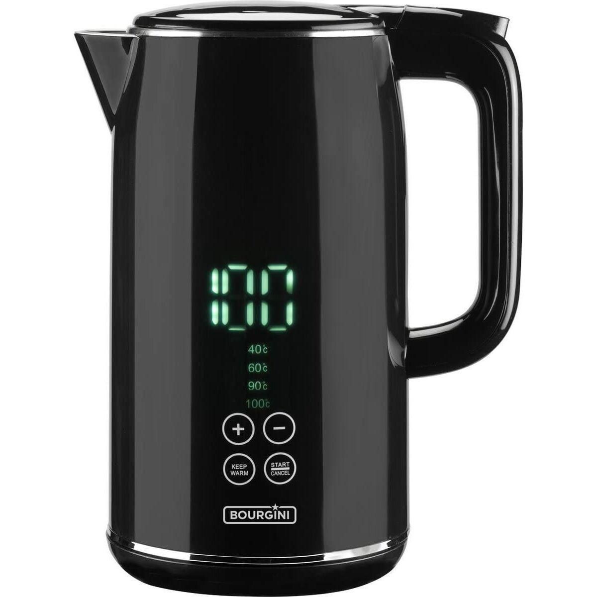 Kedel Bourgini 235011 KETTLE 2200 W Sort 1,7 L