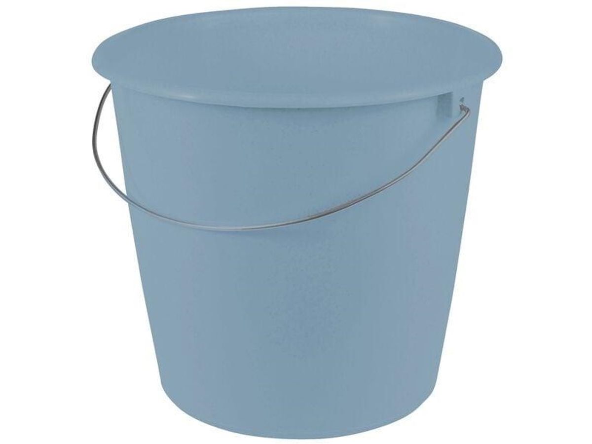 Keeeper Bucket 10L Metal. Hand Nordic Blue