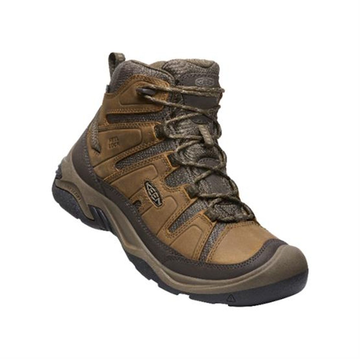 Keen Mens Circadia Mid WP, Bison / Brindle