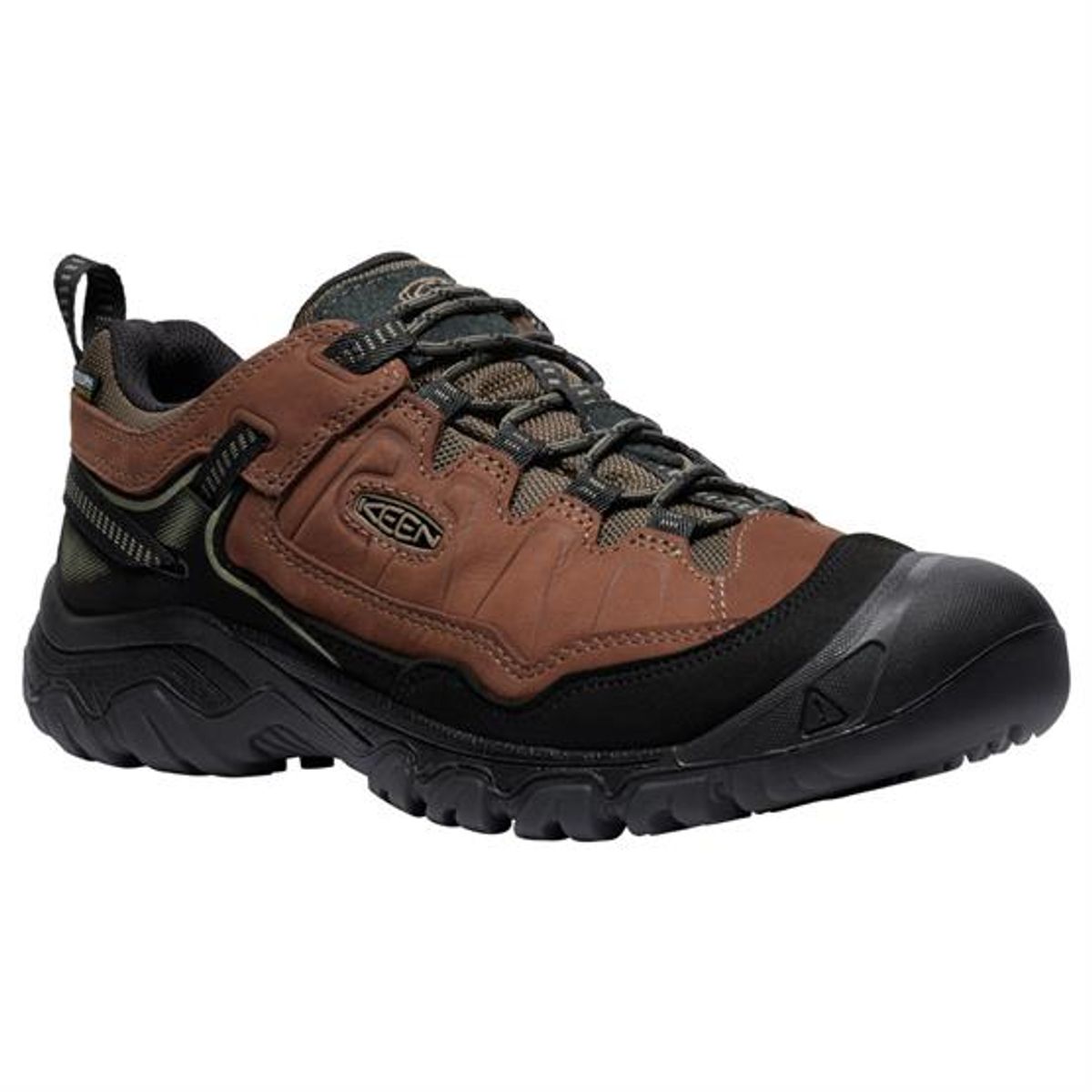 Keen Mens Targhee IV WP, Bison / Black