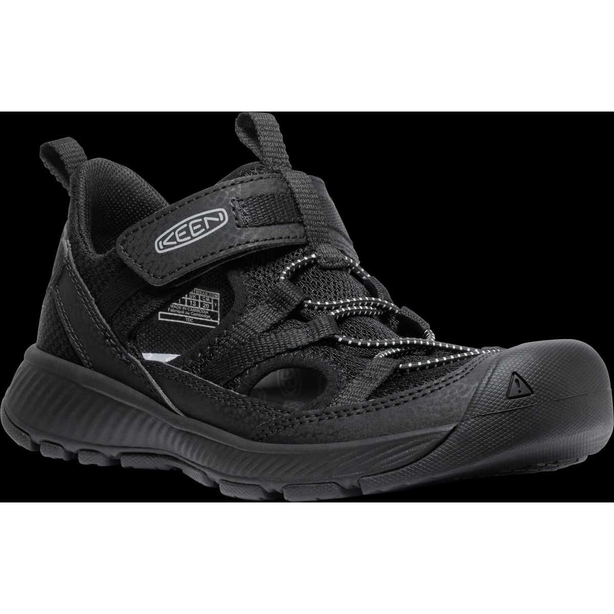 Keen - Motozoa sandal med lukket tå, 48-0245 - Sort - 34