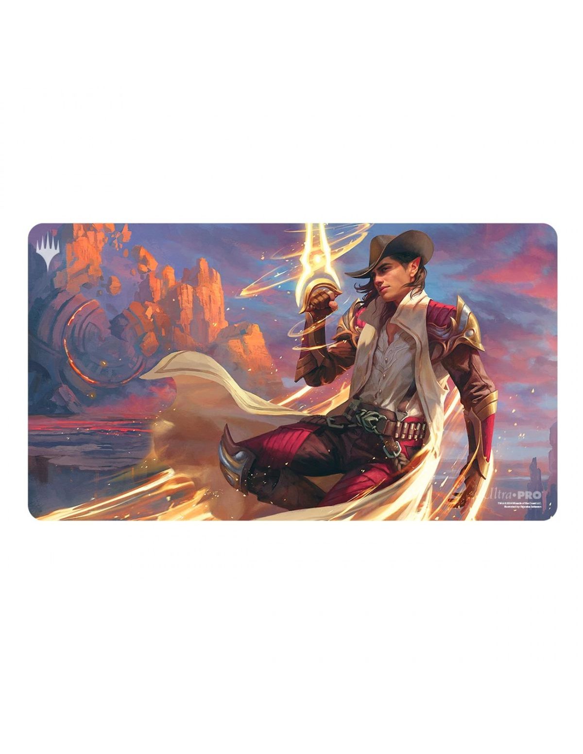 Kellan, the Kid Playmat - Outlaws of Thunder Junction - Magic The Gathering - Ultra Pro