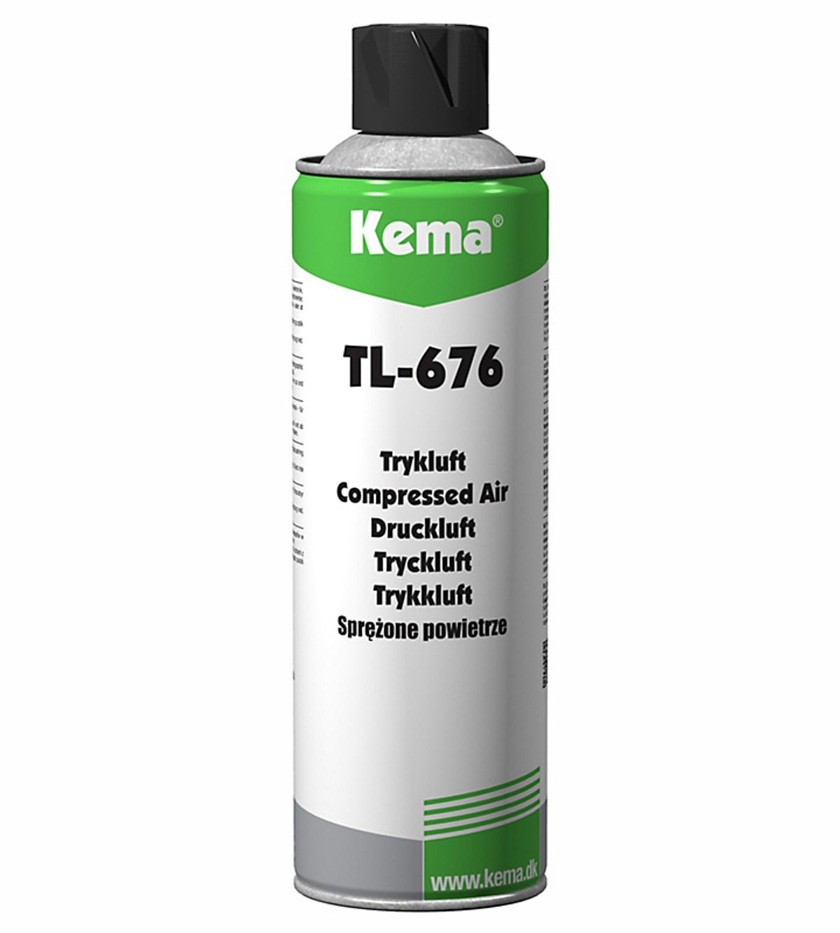 Kema Trykluft TL-676 300ml spray UN 1950 Arosoler, Kvælende 2.2