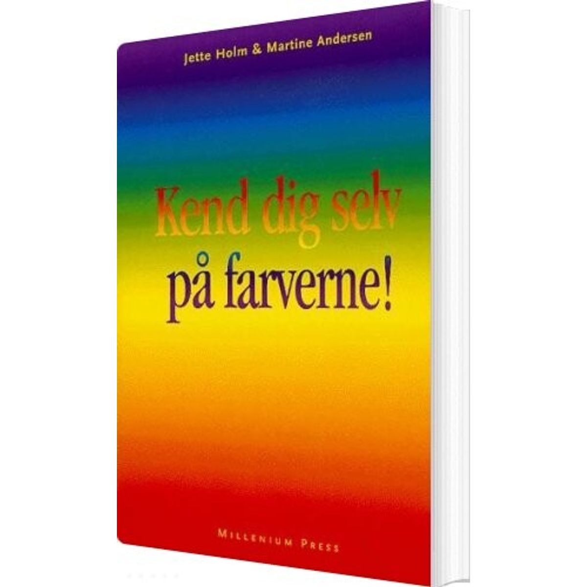 Kend Dig Selv På Farverne! - Jette Holm - Bog