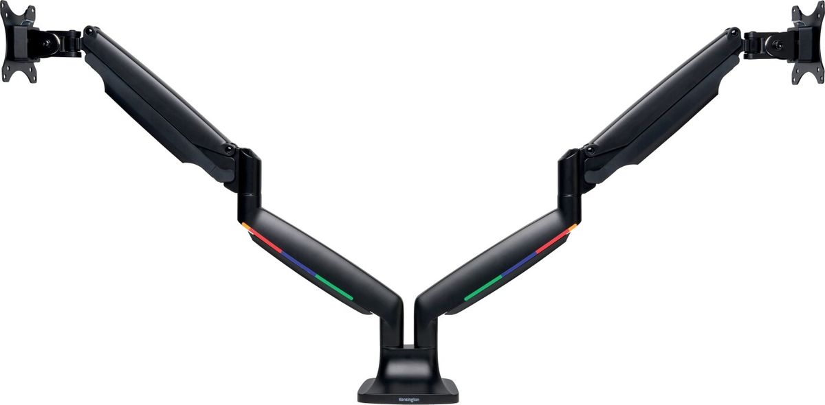 Kensington - Onetouch Smartfit Monitor Arm Dual - Black