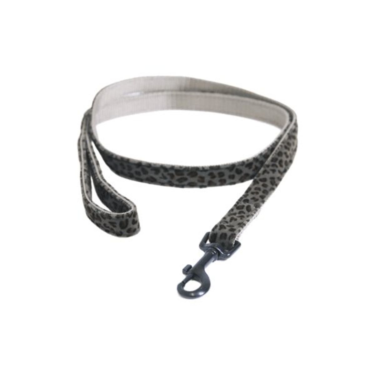 Kentucky Dog Lead Leopard - Grå - 120 cm