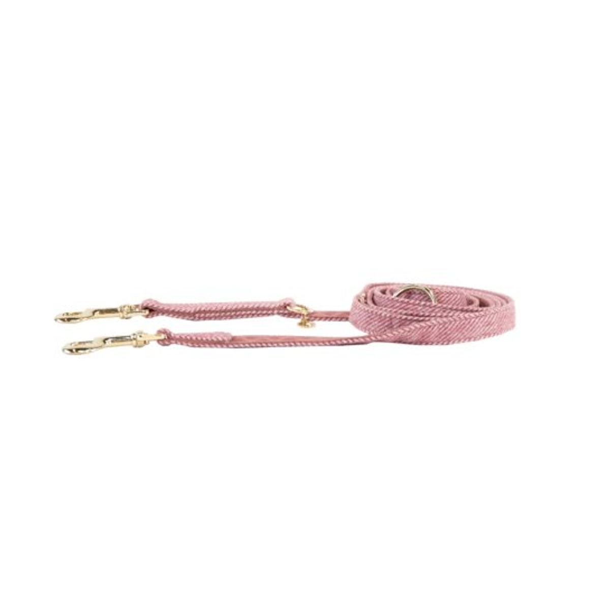 Kentucky Dog Lead Wool - Light Rose - 2m