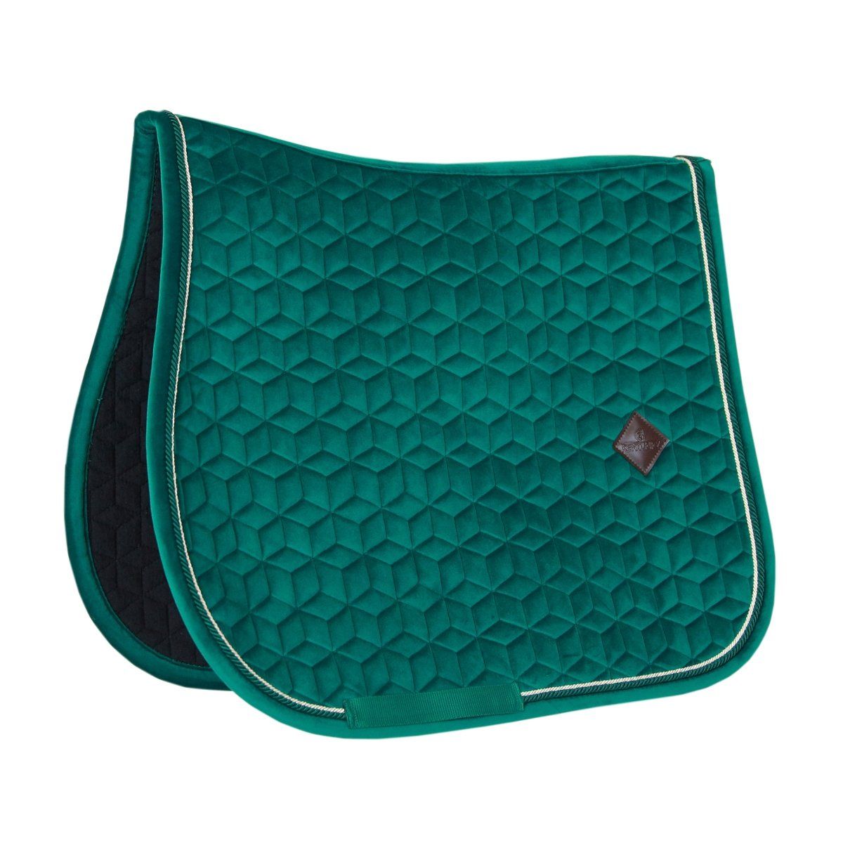 Kentucky Horsewear Velvet Springunderlag - Dark Green