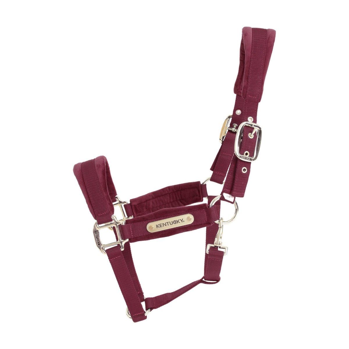 Kentucky Velvet Halter - Bordeaux