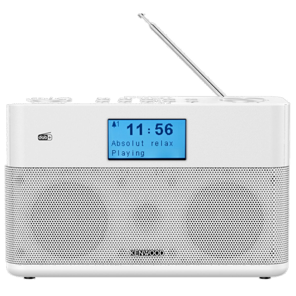 Kenwood CR-ST50DABW DAB+, Bluetooth Radio (Hvid)