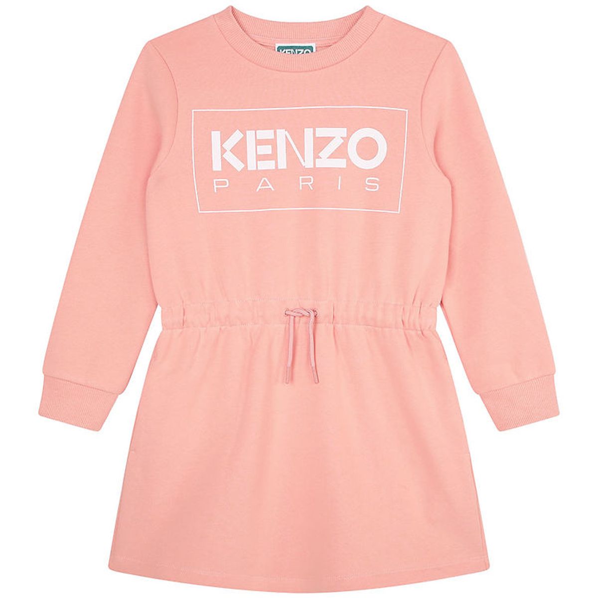 Kenzo Sweatkjole - Pudderrosa m. Hvid