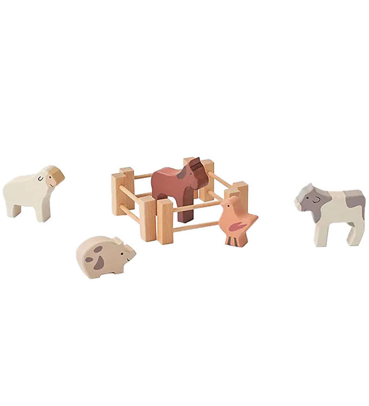 Kids Concept Farm Animals Aiden - Træ - Kid's HUB