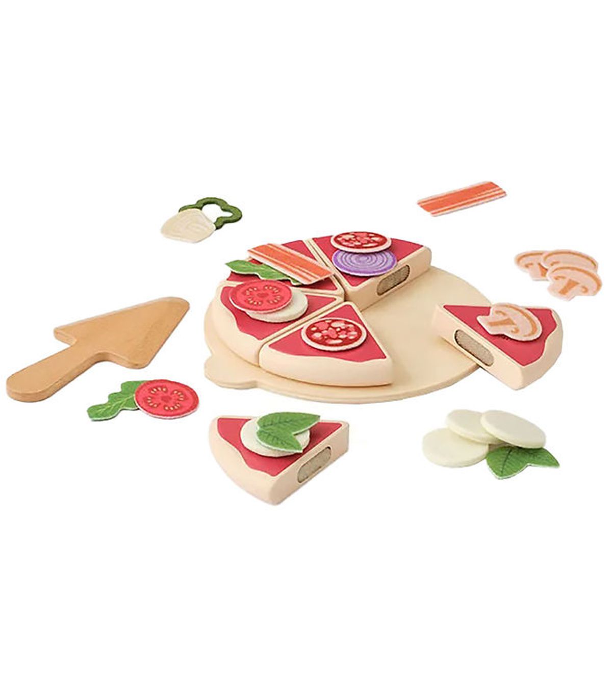 Kids Concept Pizza Kit - Træ - Kid's HUB