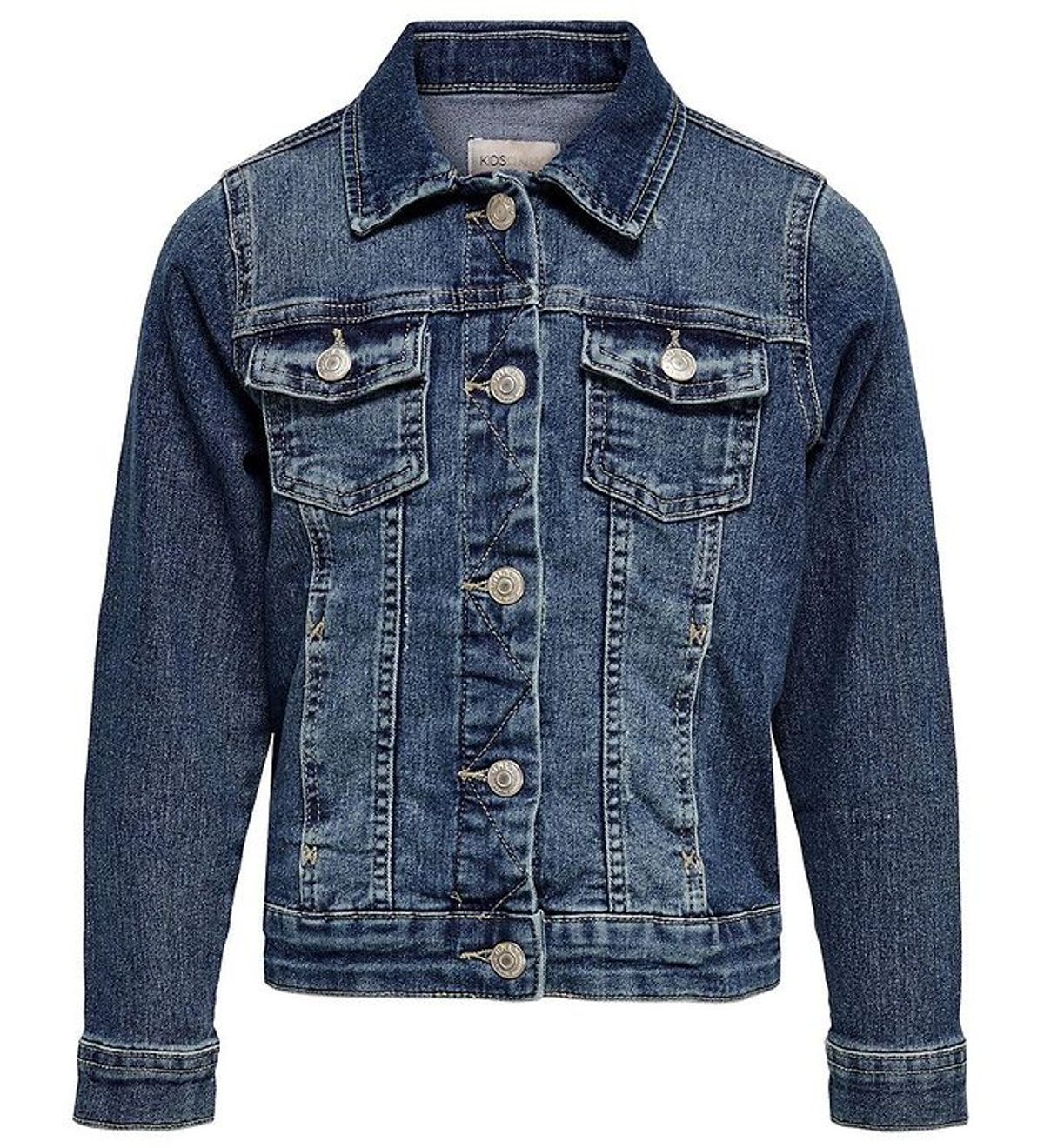 Kids Only Denimjakke - Noos - KonSara - Medium Blue Denim