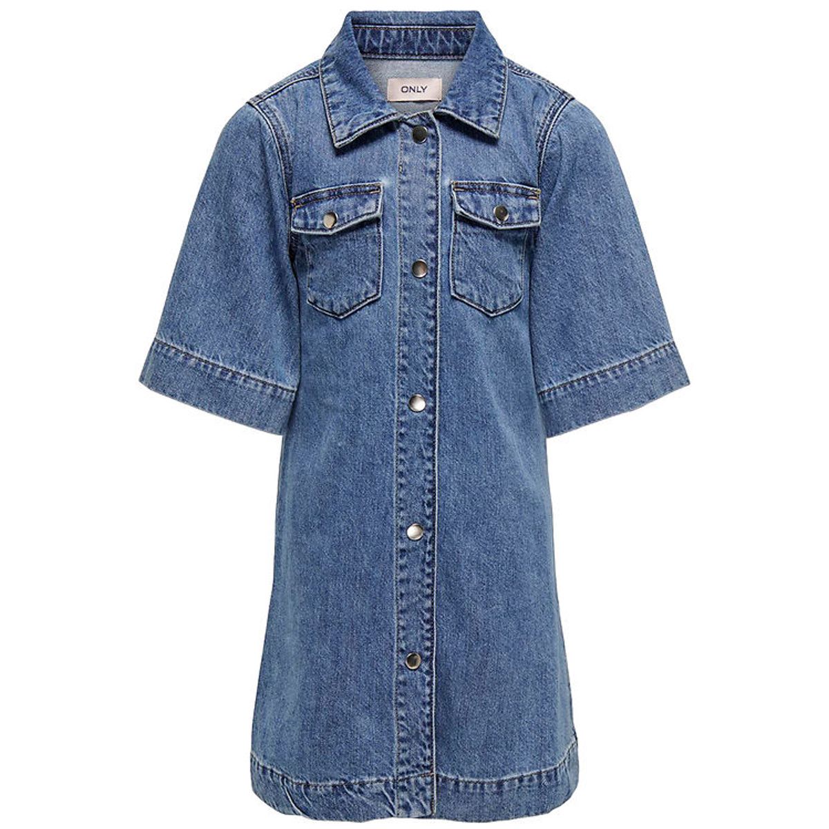 Kids Only Kjole - KogTova - Medium Blue Denim