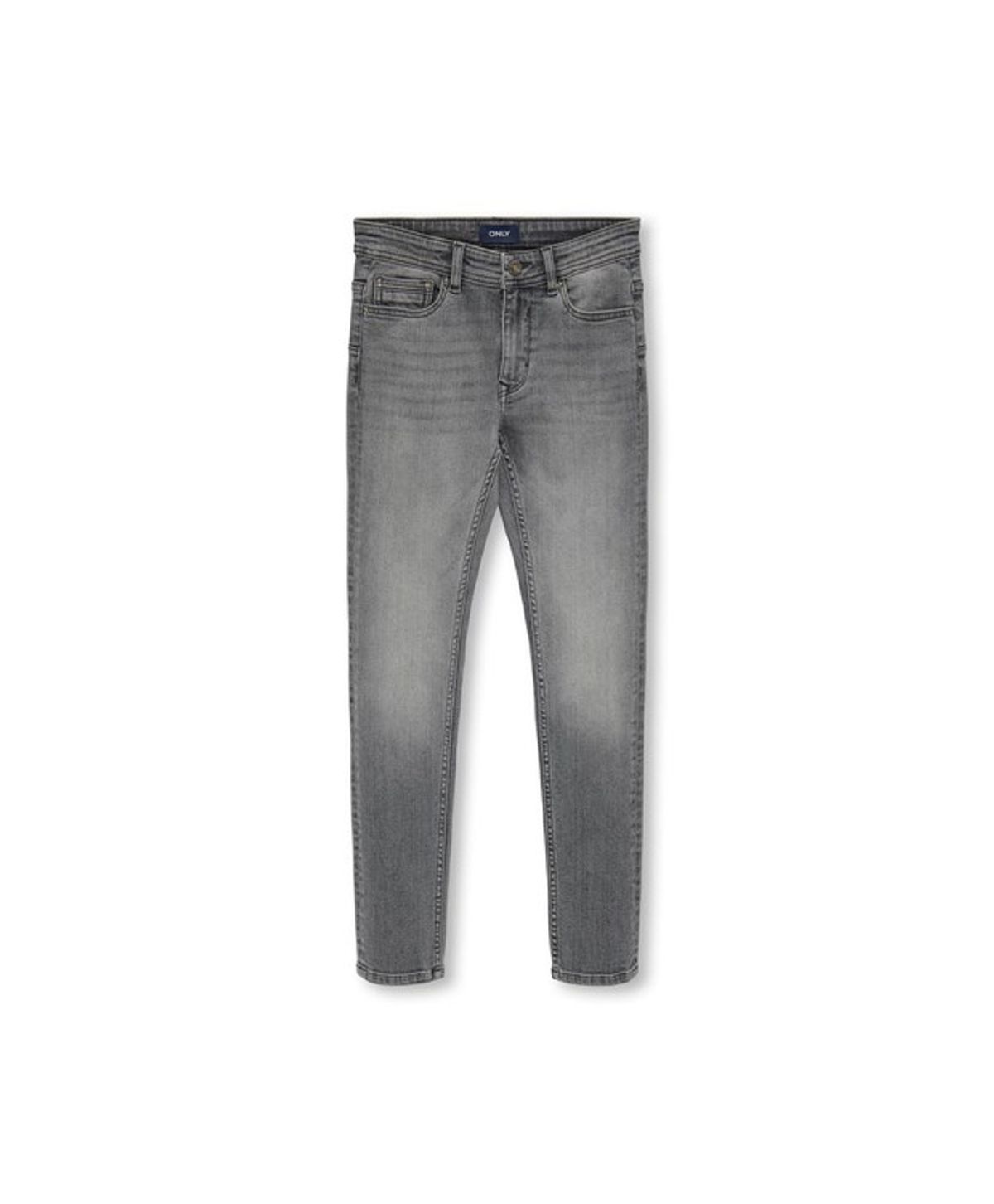 KIDS ONLY KOBDRAPER tapered jeans i grå til drenge