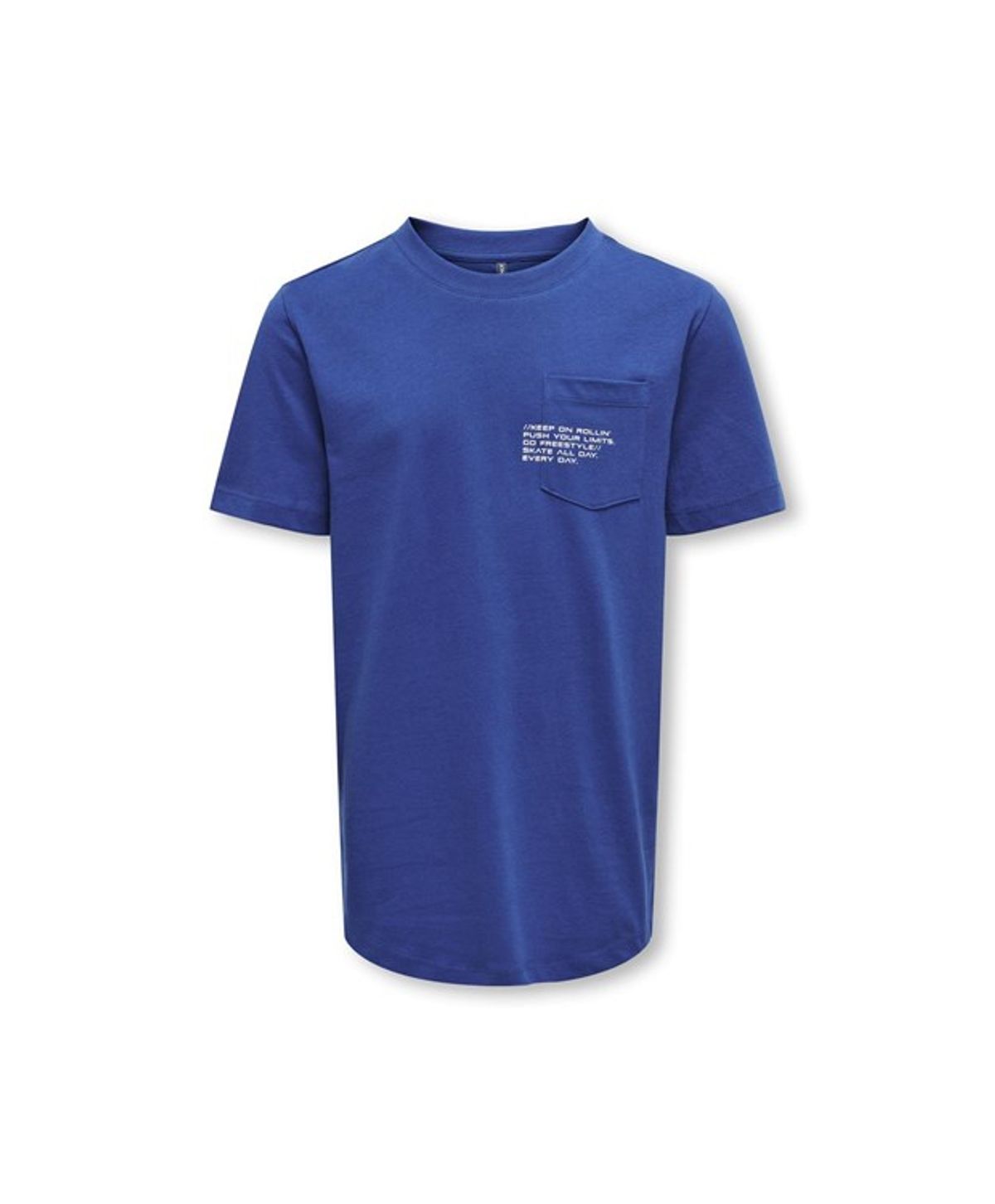 KIDS ONLY KOBMARINUS regular fit t-shirt i marineblå til drenge