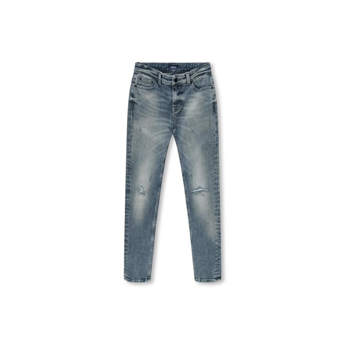 KIDS ONLY KOBROPE slim fit jeans i lyse nuancer til drenge