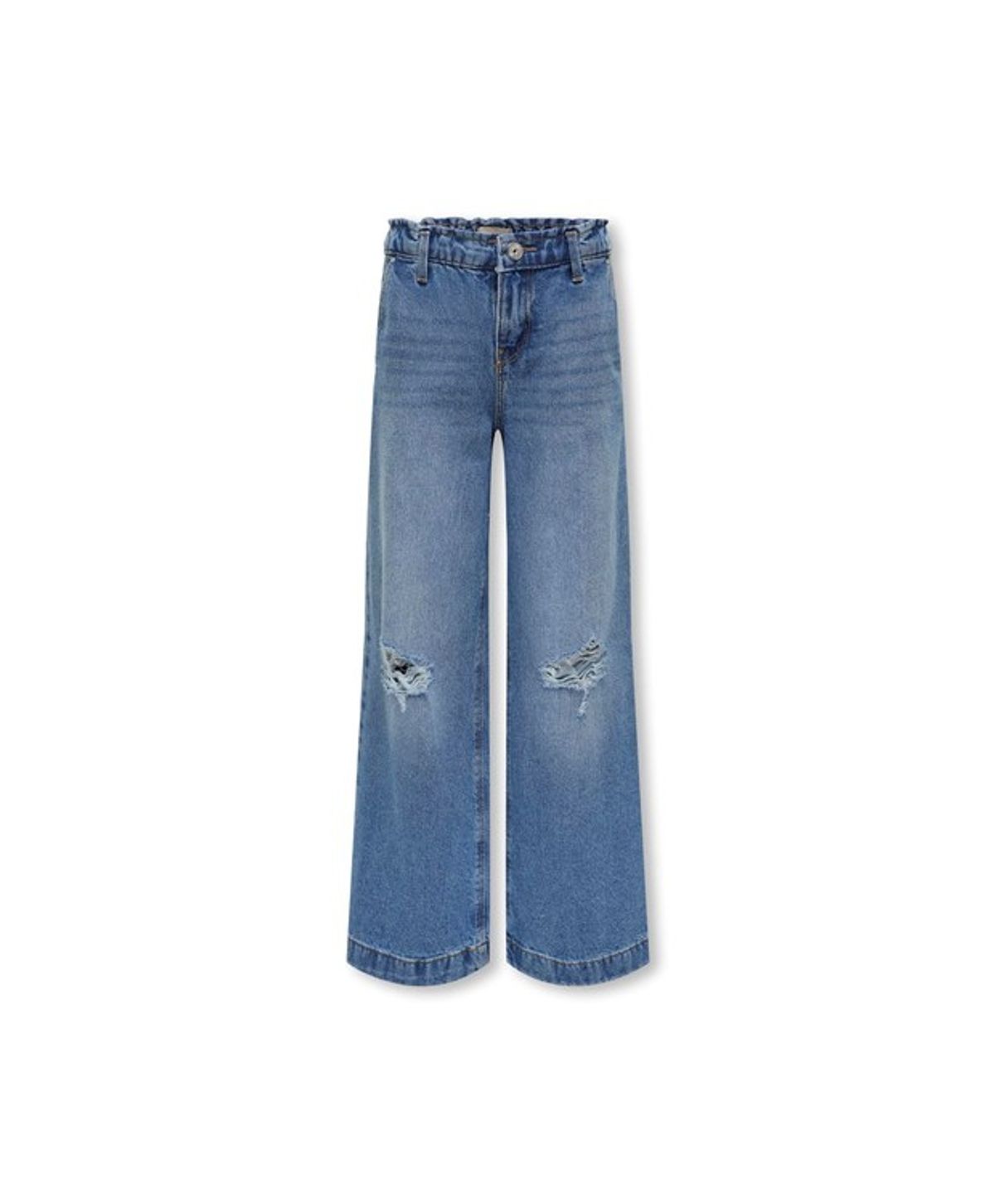 KIDS ONLY KOGCOMET wide fit jeans i lyseblå til piger