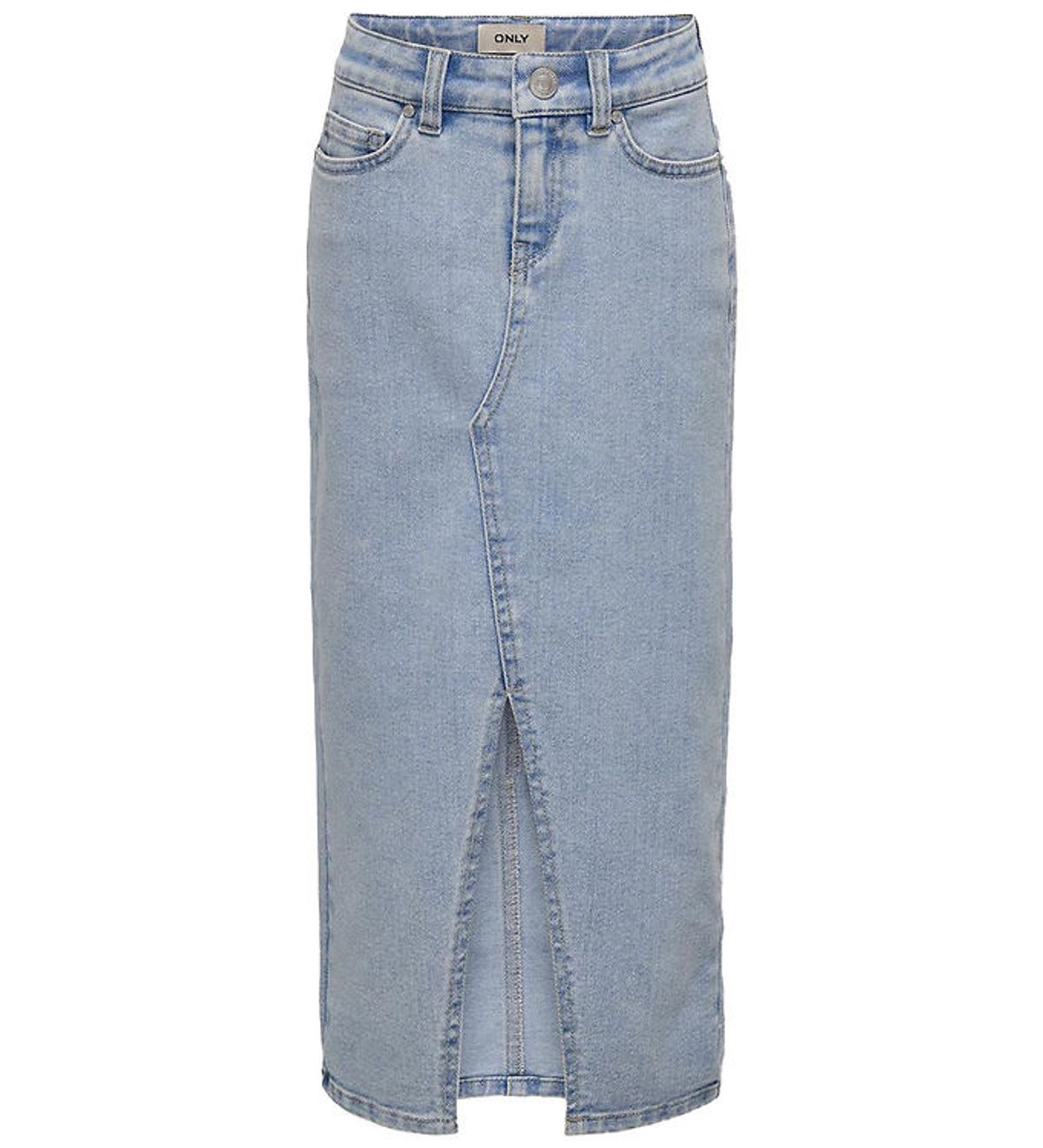 Kids Only Nederdel - KogSiri - Light Blue Denim