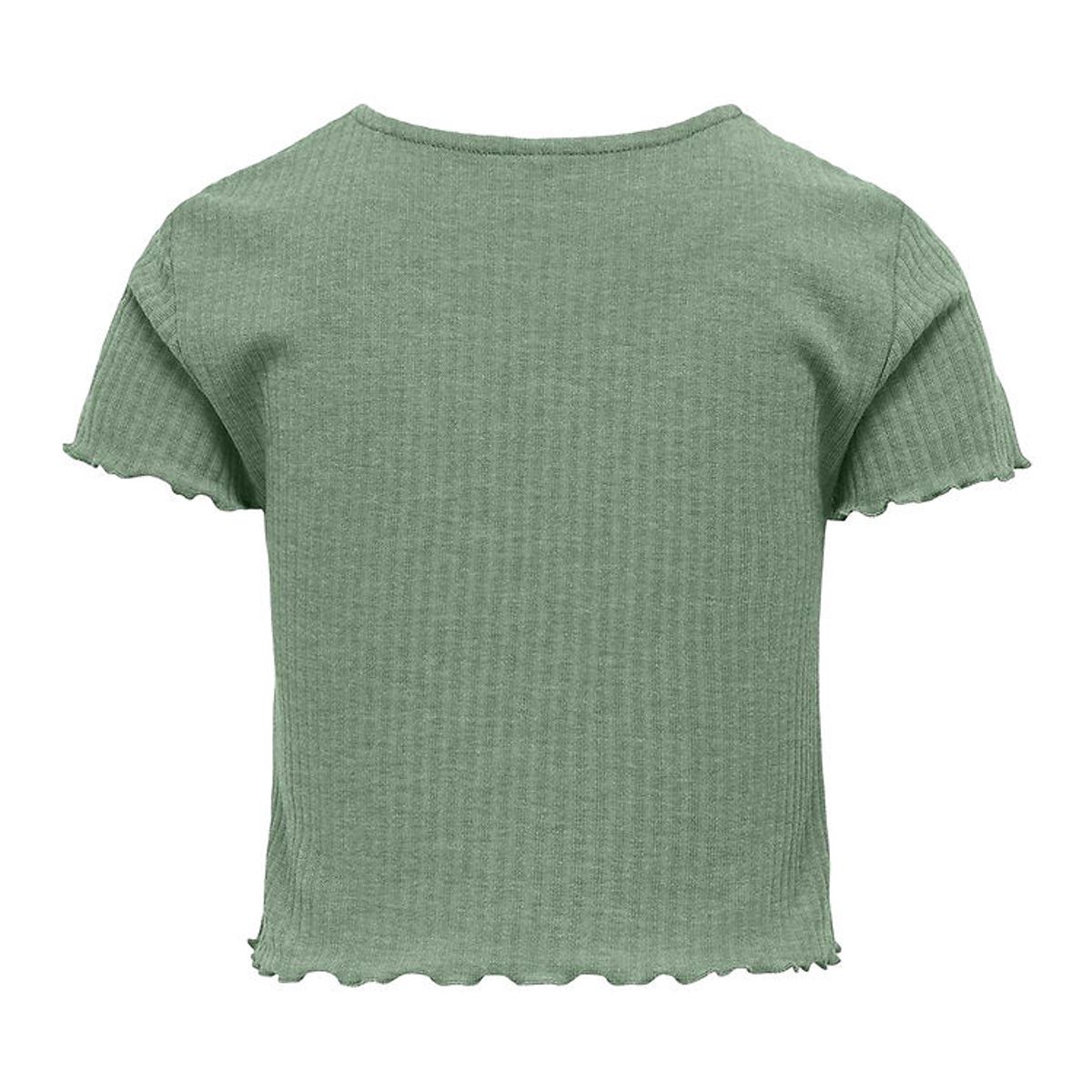 Kids Only T-shirt - KogNella - Rib - Noos - Hedge Green