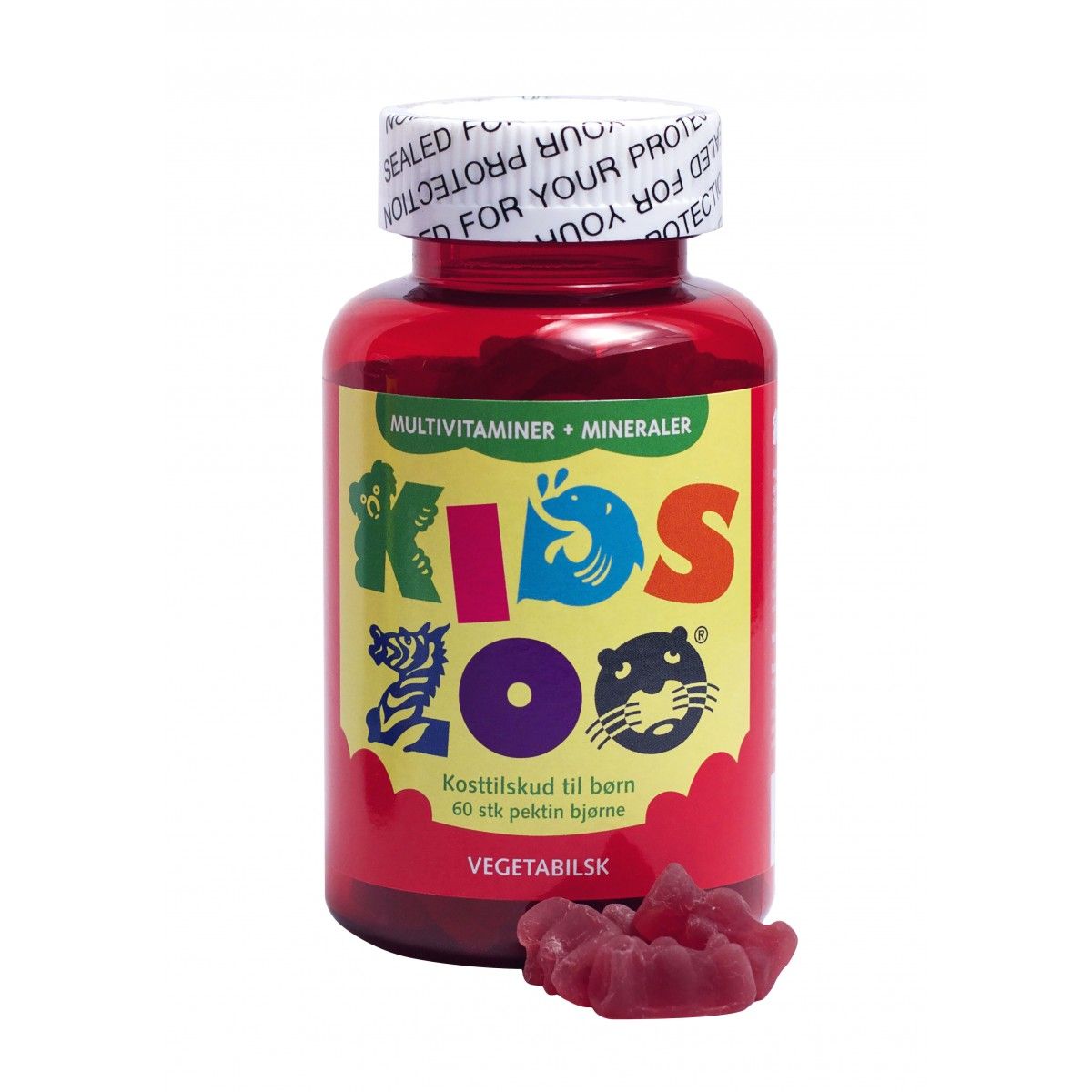 Kids Zoo Multivitamin + Mineraler 60 stk. Vegansk X