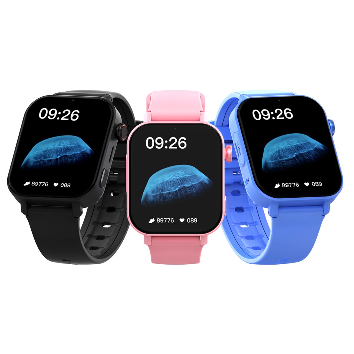 Kidsbuddy - GPS smartwatch til børn - Pink