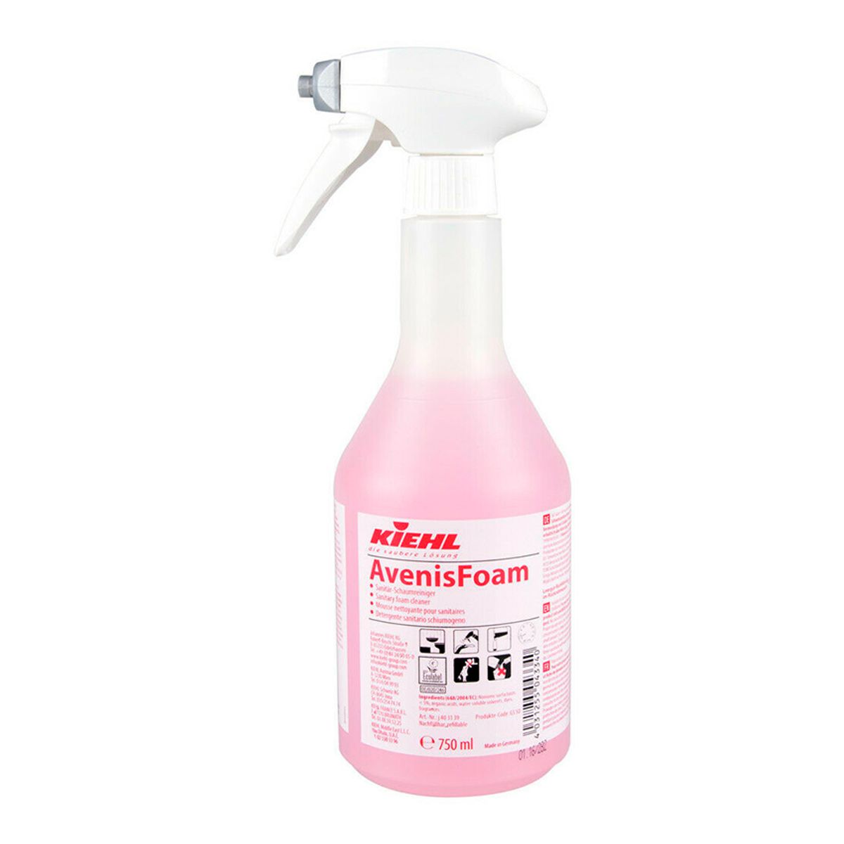 Kiehl AvenisFoam, kraftig sanitetsrengøring, 750 ml.