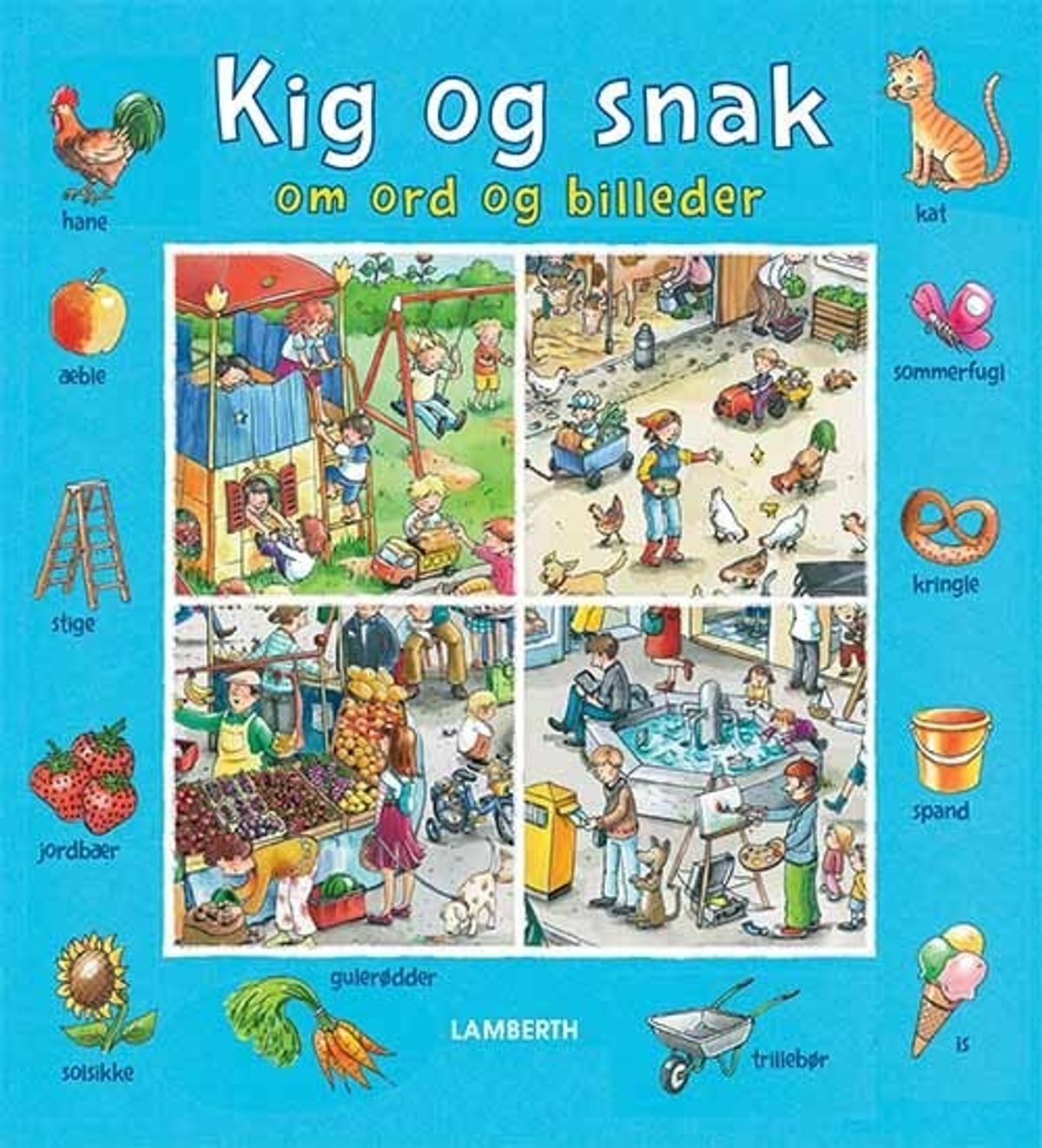 Kig Og Snak Om Ord Og Billeder - Lena Lamberth - Bog