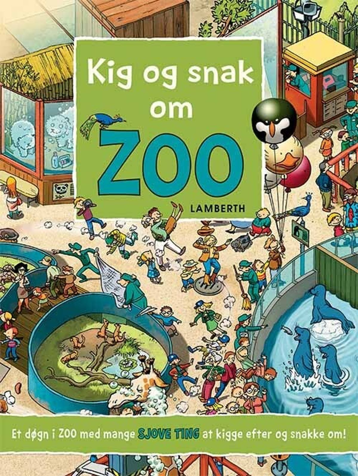 Kig Og Snak Om Zoo - Lena Lamberth - Bog