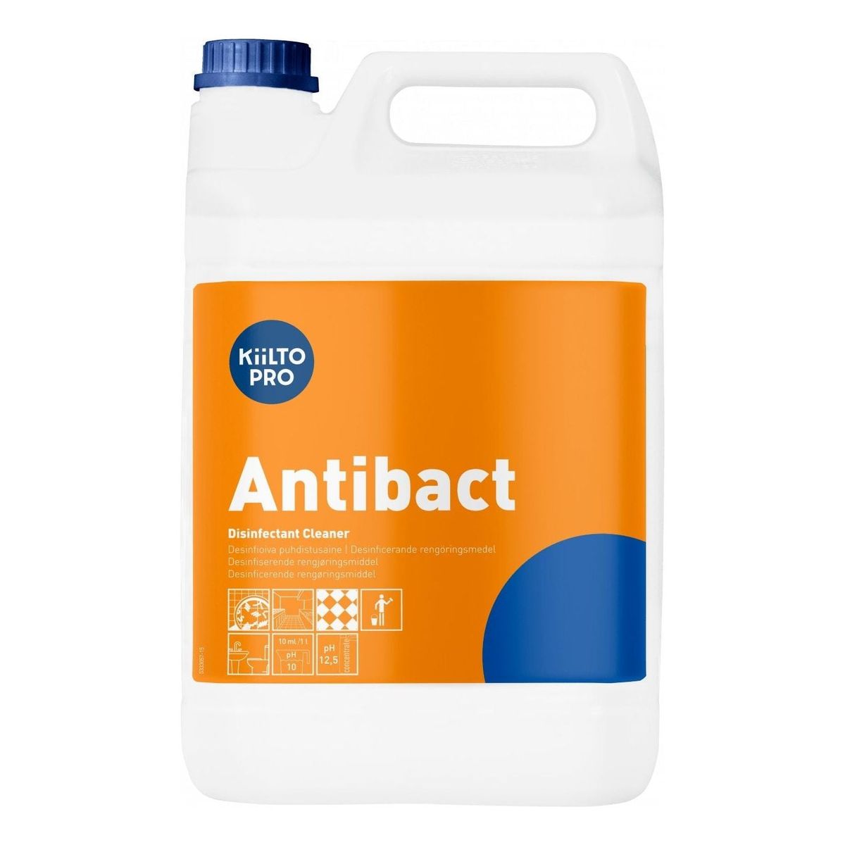 Kiilto Pro Antibact overfladedesinfektion 1 liter / 5 liter