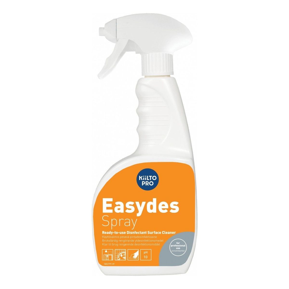 Kiilto Pro Easydes Spray Desinficerende rengøringsmiddel 750 ml