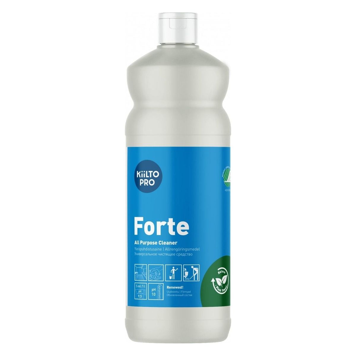 Kiilto Pro Forte Universalrengøringsmiddel 1 Liter / 5 Liter