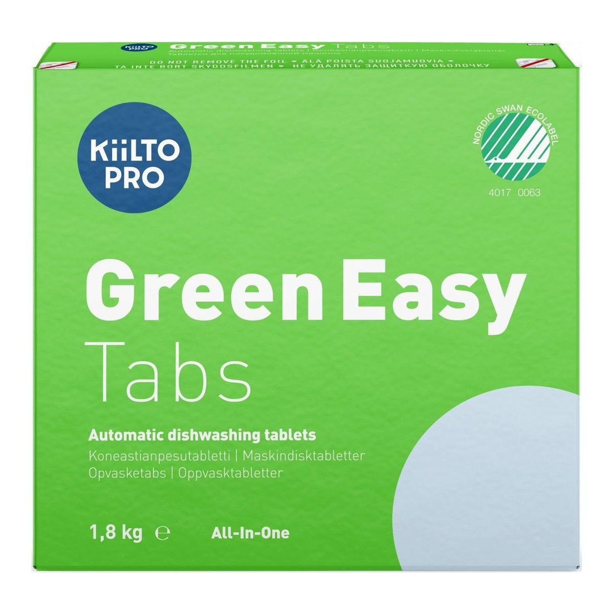 Kiilto Pro Green Easy opvasketabs 100 stk.