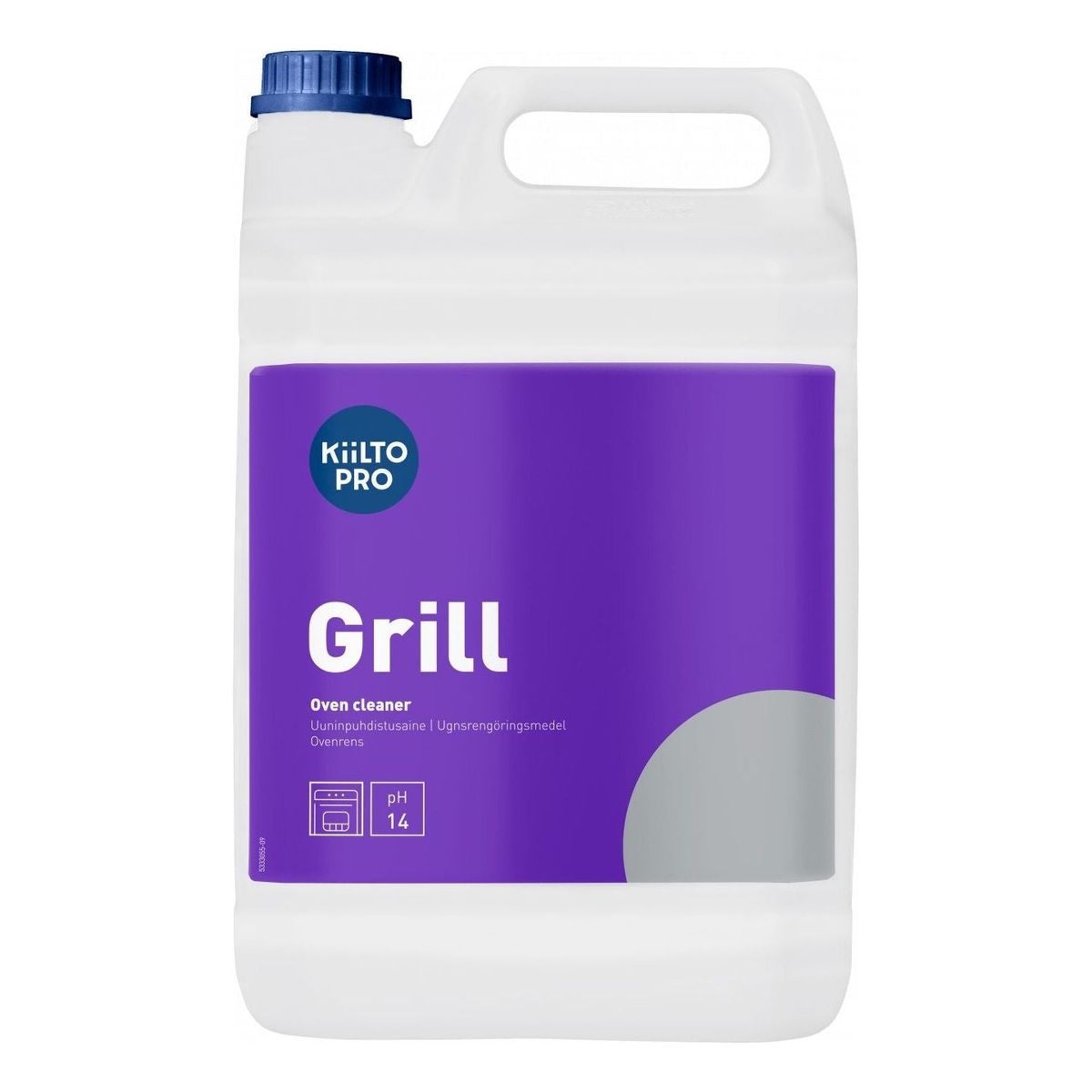 Kiilto Pro Grill ovn & grillrens 1 Liter / 5 Liter