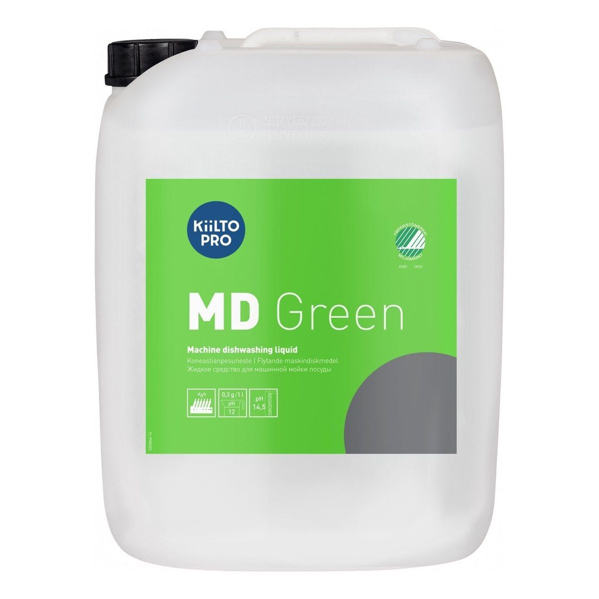 Kiilto Pro MD Green maskinvask 10 Liter / 20 Liter