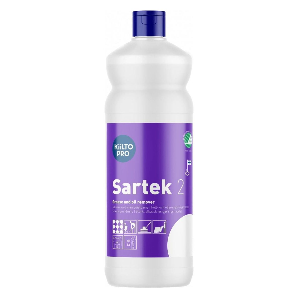 Kiilto Pro Sartek 2 Grundrens 1 Liter / 5 Liter