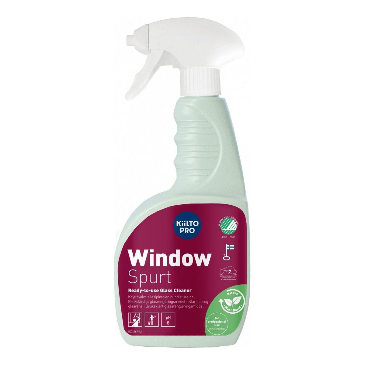 Kiilto Pro Window Spurt glasrens 750 ml