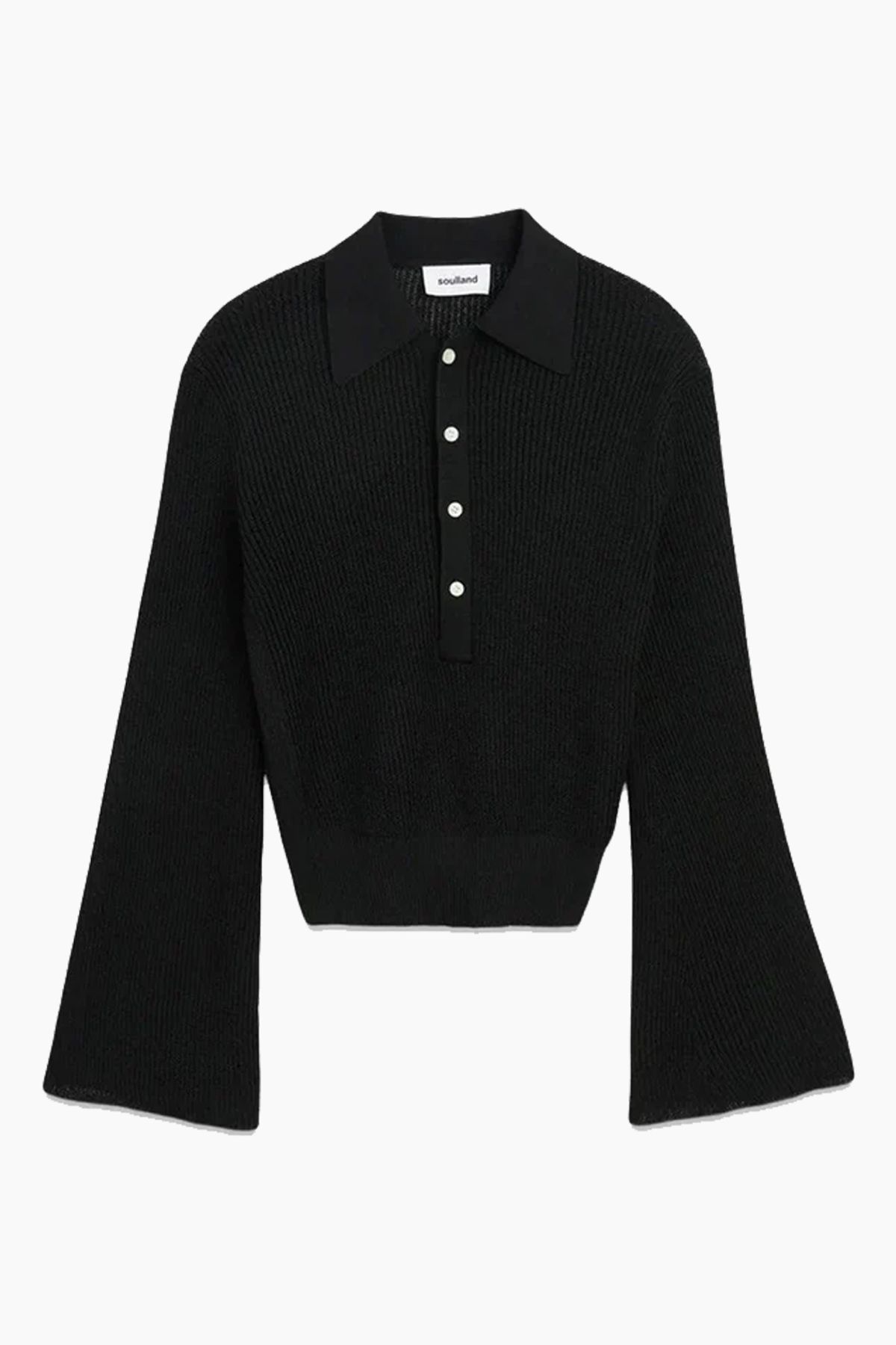 Kiki Polo Jumper - Black - Soulland - Sort XS/S