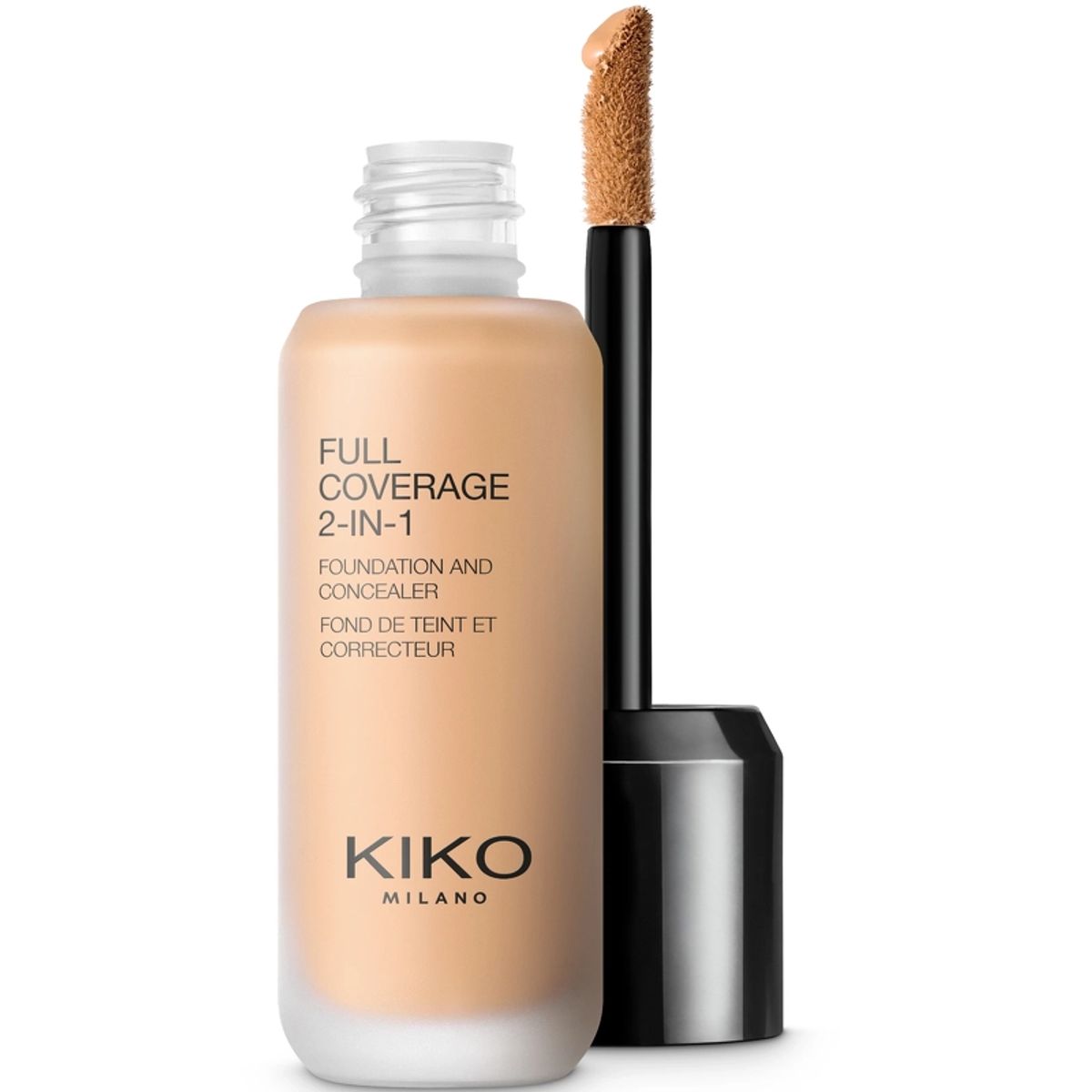 KIKO Milano Full Coverage 2-In-1 Foundation & Concealer 25 ml - WB40 Warm Beige