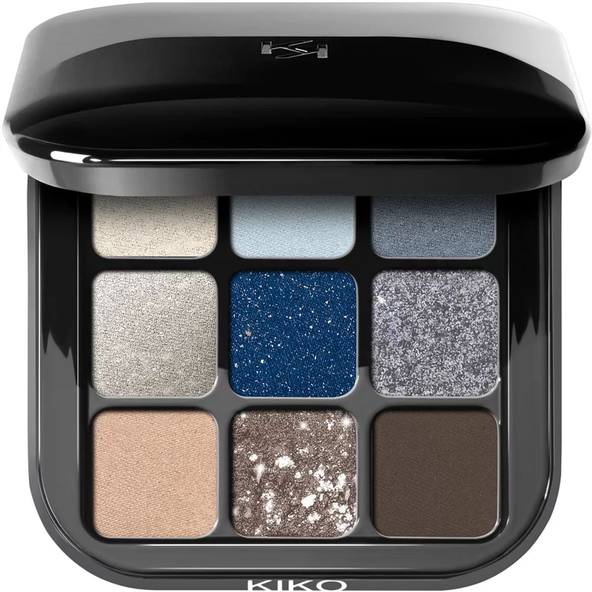 KIKO Milano Glamour Multi Finish Eyeshadow Palette 2,5 gr. - 05 Blue Variations