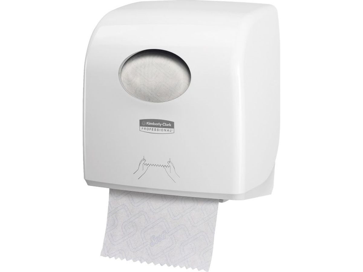 Kimberly-Clark Håndklædedispenser Hvid (7955)