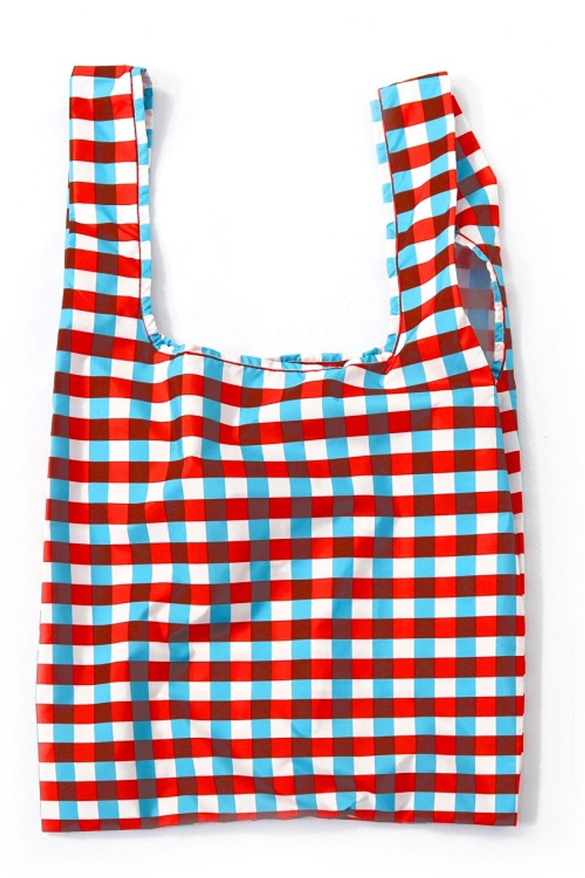 KIND BAG - Tricolour Gingham Indkøbspose i Medium