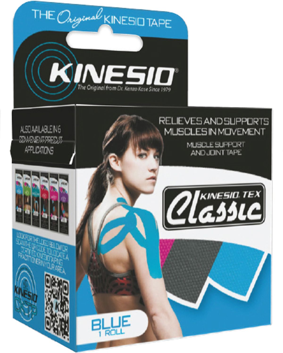 Kinesio Tex Classic Blå (5cm x 4m)