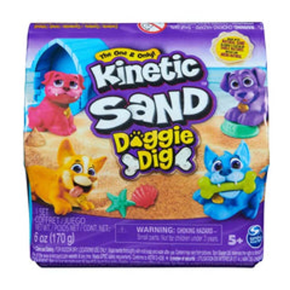 Kinetic Sand - Gravehund sæt