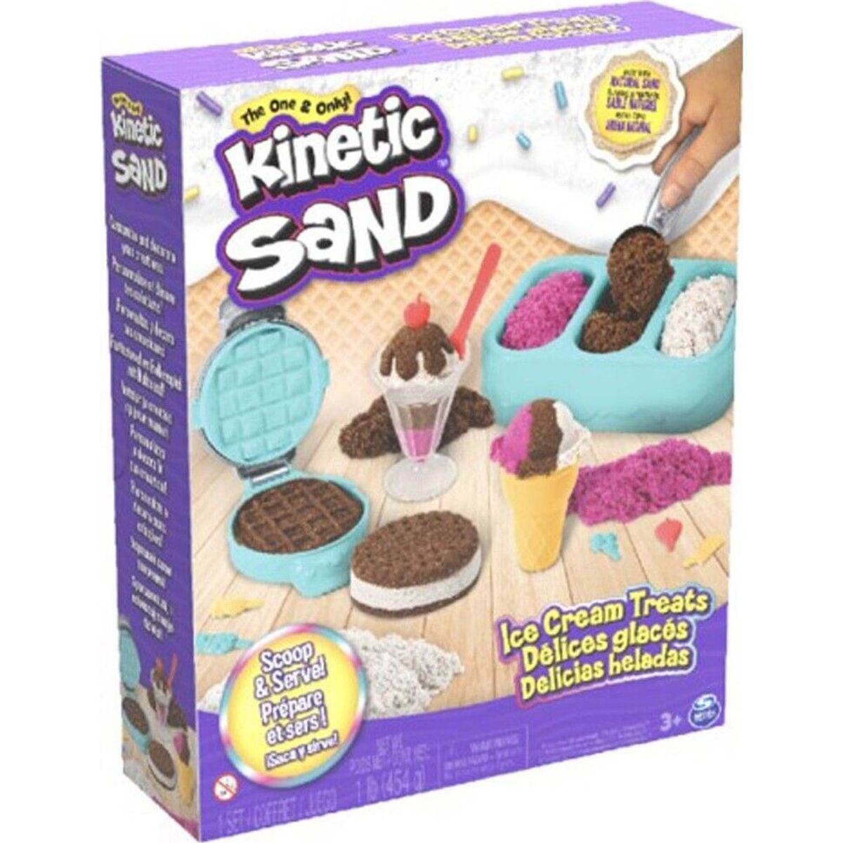 Kinetic Sand - Is Desserter Legesæt