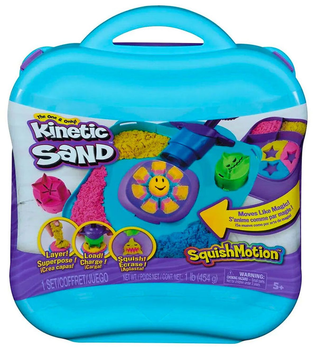 Kinetic Sand Sandsæt - 454 g - SquishMotion Set