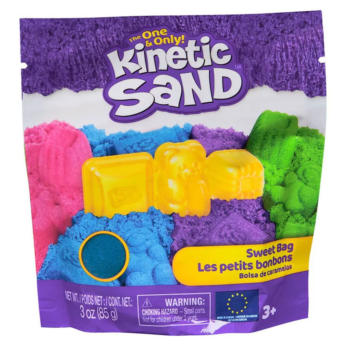 Kinetic Sand Slikpose - 85 g - Assorteret