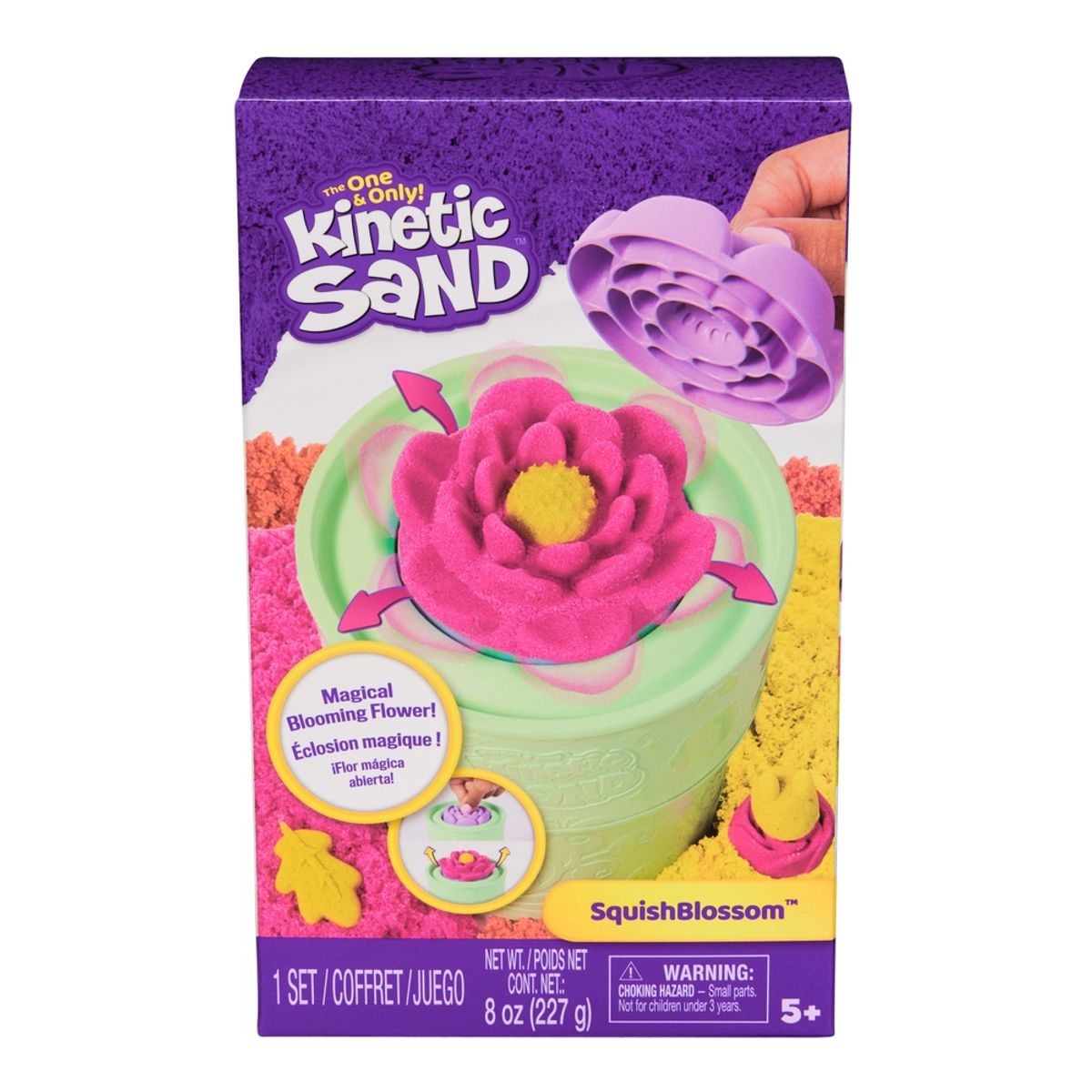 Kinetic Sand Squish Blomst